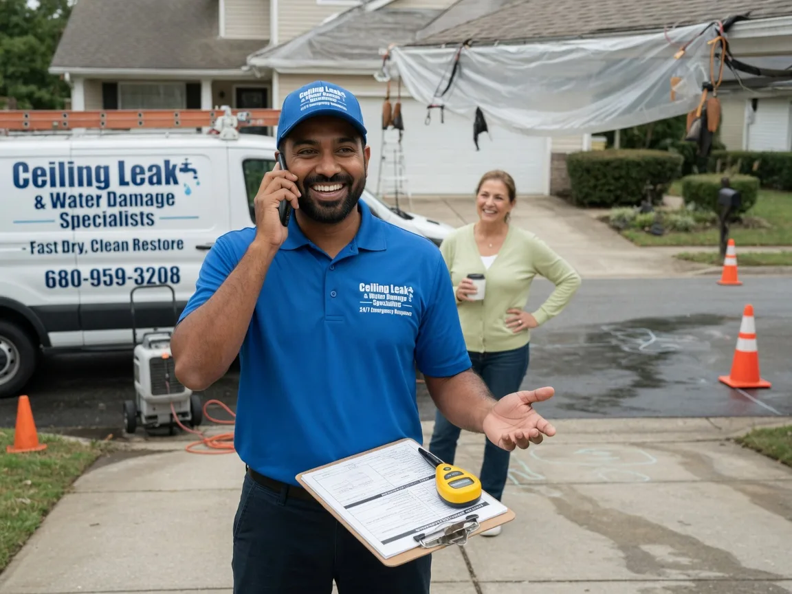 Ceiling Leak Cleanup Herlong, CA FAQs